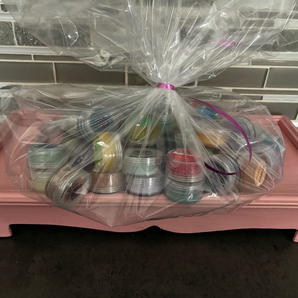 Bag full of scentsy samples